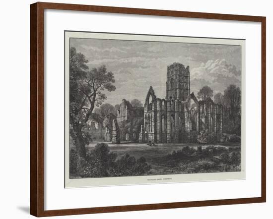 Fountains Abbey, Yorkshire-Samuel Read-Framed Giclee Print