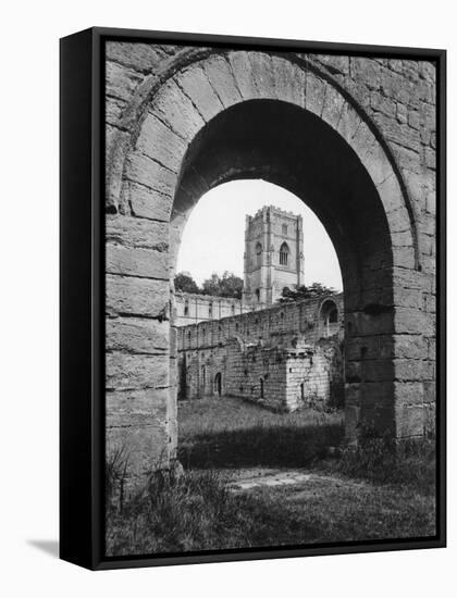 Fountains Abbey-null-Framed Stretched Canvas