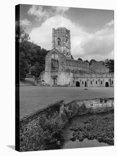 Fountains Abbey-Fred Musto-Stretched Canvas