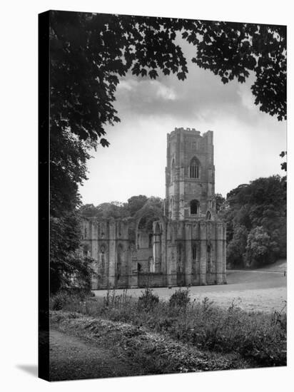 Fountains Abbey-Fred Musto-Stretched Canvas