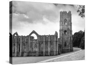 Fountains Abbey-Fred Musto-Stretched Canvas