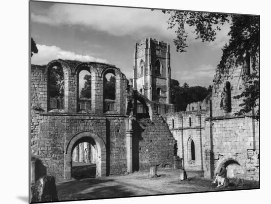 Fountains Abbey-null-Mounted Photographic Print