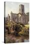 Fountains Abbey-Ernest W Haslehust-Stretched Canvas