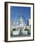 Fountains and Buildings in City of St. Louis, Missouri, United States of America (USA)-Adina Tovy-Framed Photographic Print