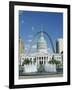 Fountains and Buildings in City of St. Louis, Missouri, United States of America (USA)-Adina Tovy-Framed Photographic Print