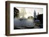 Fountains And The Ponce Cathedral-George Oze-Framed Photographic Print