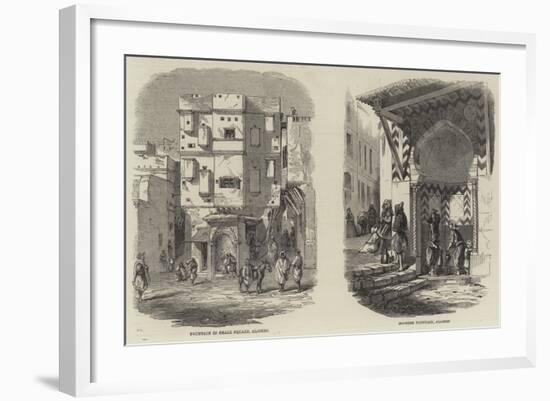 Fountains at Algiers-null-Framed Giclee Print