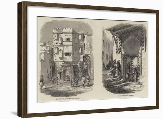 Fountains at Algiers-null-Framed Giclee Print