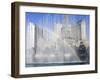 Fountains at Bellagio and Paris Casino, Las Vegas, Nevada, United States of America, North America-Richard Cummins-Framed Photographic Print