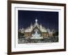 Fountains at the Palace of Electricity, Champ De Mars, Paris World Exposition 1889-Ewald Thiel-Framed Giclee Print