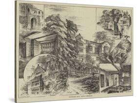 Fountains Hall, Ripon, Yorkshire-Herbert Railton-Stretched Canvas