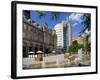 Fountains in City Square, Leeds, West Yorkshire, England, Uk-Peter Richardson-Framed Photographic Print