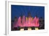 Fountains in Front of the National Museum of Art, Plaza D'Espanya, Barcelona-Gavin Hellier-Framed Photographic Print