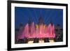 Fountains in Front of the National Museum of Art, Plaza D'Espanya, Barcelona-Gavin Hellier-Framed Photographic Print