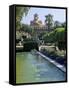 Fountains in Gardens, Cordoba, Andalucia (Andalusia), Spain-James Emmerson-Framed Stretched Canvas