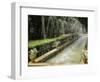 Fountains in Maria Luisa Park, Seville, Andalucia, Spain-Nedra Westwater-Framed Photographic Print