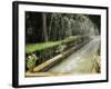 Fountains in Maria Luisa Park, Seville, Andalucia, Spain-Nedra Westwater-Framed Photographic Print