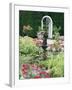 Fountains in the Italian Garden, Butchart Gardens, Saanich Peninsula, British Columbia-Ruth Tomlinson-Framed Photographic Print