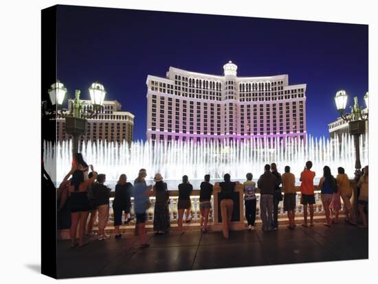 Fountains of Bellagio, Bellagio Resort and Casino, Las Vegas, Nevada, USA, North America-Gavin Hellier-Stretched Canvas