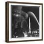 Fountains of Paris Shimmering with Light at Night-David Scherman-Framed Photographic Print