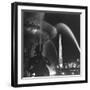 Fountains of Paris Shimmering with Light at Night-David Scherman-Framed Photographic Print