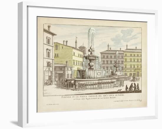 Fountains of Rome IV-Vision Studio-Framed Art Print