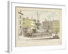 Fountains of Rome IV-Vision Studio-Framed Art Print