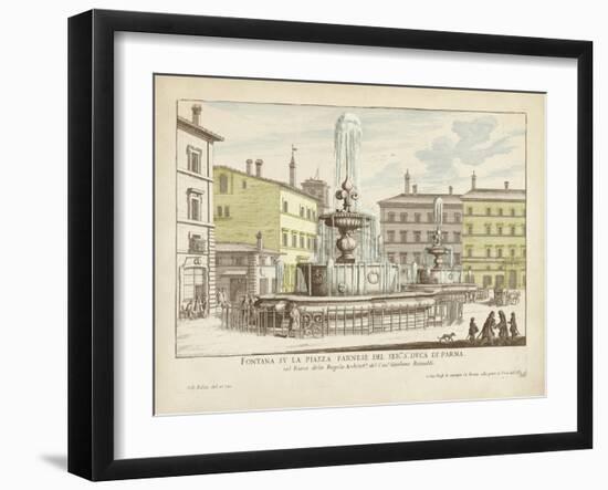 Fountains of Rome IV-Vision Studio-Framed Art Print