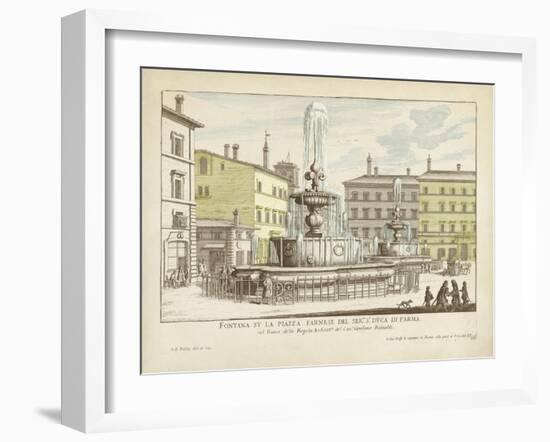 Fountains of Rome IV-Vision Studio-Framed Art Print