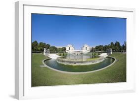 Fountains of the Trocadero Gardens, Paris, France, Europe-Gabrielle and Michel Therin-Weise-Framed Photographic Print