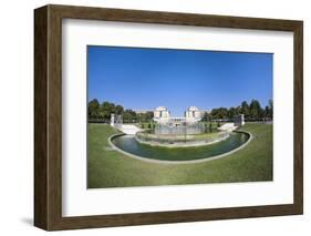 Fountains of the Trocadero Gardens, Paris, France, Europe-Gabrielle and Michel Therin-Weise-Framed Photographic Print