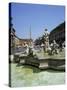 Fountains, Piazza Navona, Rome, Lazio, Italy-Roy Rainford-Stretched Canvas