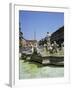 Fountains, Piazza Navona, Rome, Lazio, Italy-Roy Rainford-Framed Photographic Print