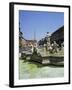 Fountains, Piazza Navona, Rome, Lazio, Italy-Roy Rainford-Framed Photographic Print