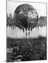 Fountains Surrounding Unisphere at New York World's Fair on Its Closing Day-Henry Groskinsky-Mounted Photographic Print