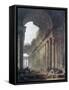 Fountains-Hubert Robert-Framed Stretched Canvas