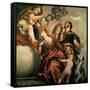 Four Allegories of Love: Happy Union, Ca. 1570-Paolo Veronese-Framed Stretched Canvas