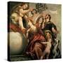 Four Allegories of Love: Happy Union, Ca. 1570-Paolo Veronese-Stretched Canvas