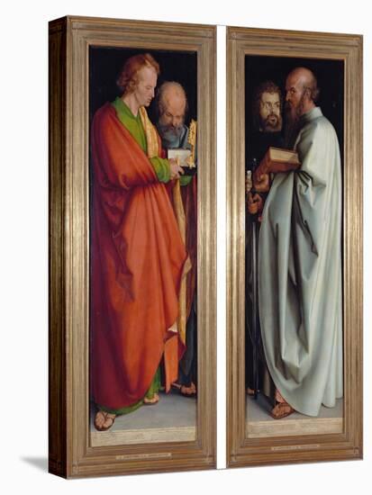 Four Apostles, 1526-Albrecht Dürer-Stretched Canvas