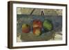 Four Apples, circa 1879-82-Paul Cézanne-Framed Giclee Print