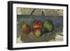 Four Apples, circa 1879-82-Paul Cézanne-Framed Giclee Print