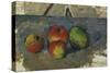 Four Apples, circa 1879-82-Paul Cézanne-Stretched Canvas