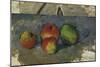 Four Apples, circa 1879-82-Paul Cézanne-Mounted Giclee Print