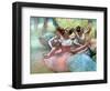 Four Ballerinas on the Stage-Edgar Degas-Framed Premium Giclee Print