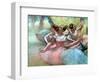 Four Ballerinas on the Stage-Edgar Degas-Framed Premium Giclee Print