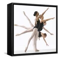 Four Ballerinas-Tim Pannell-Framed Stretched Canvas