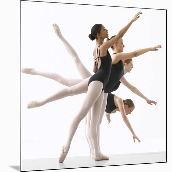Four Ballerinas-Tim Pannell-Mounted Photographic Print