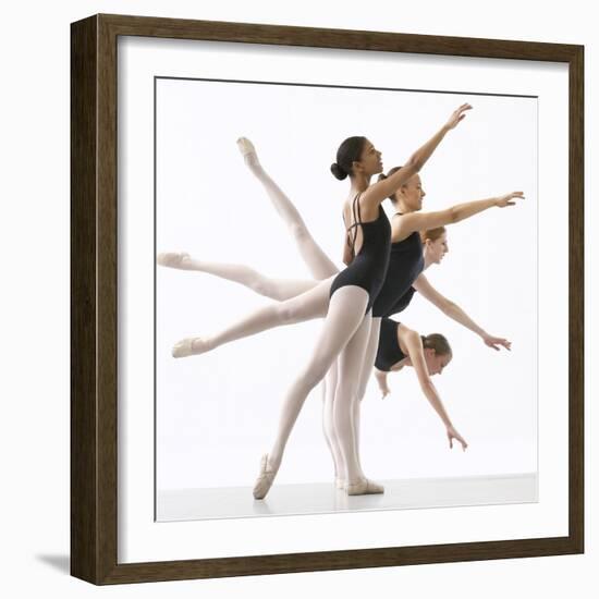 Four Ballerinas-Tim Pannell-Framed Photographic Print