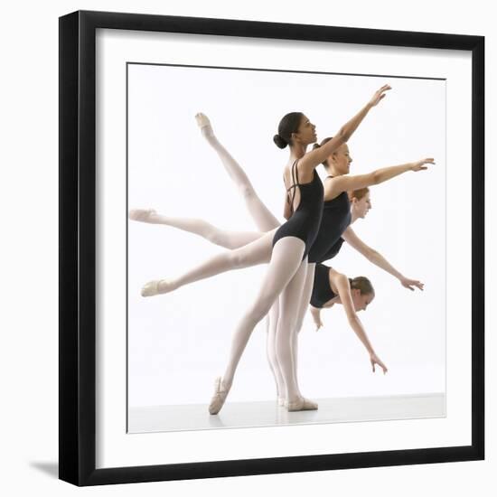 Four Ballerinas-Tim Pannell-Framed Photographic Print