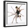 Four Ballerinas-Tim Pannell-Framed Photographic Print